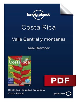 cover image of Costa Rica 8_3. Valle Central y montañas